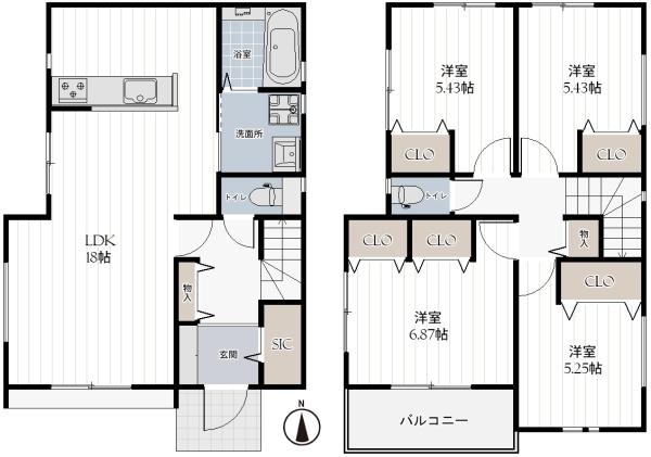 堺市西区家原寺町１丁の新築一戸建