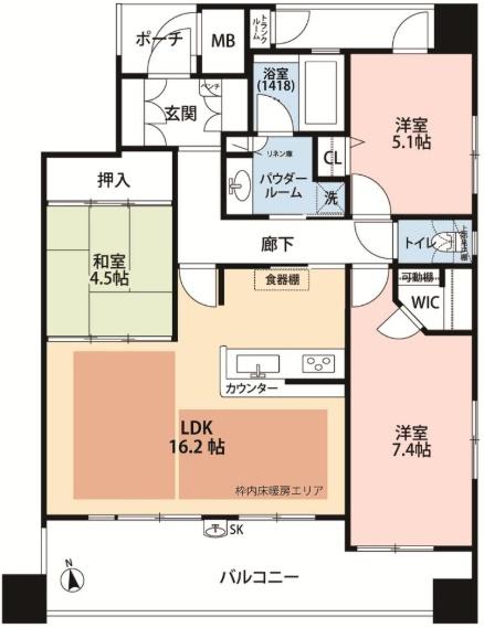 ディークラディア堺北三国ケ丘