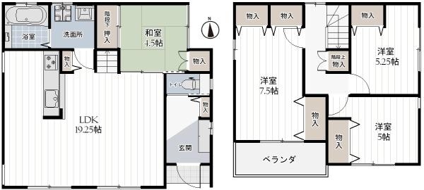 堺市中区深井畑山町の中古一戸建て