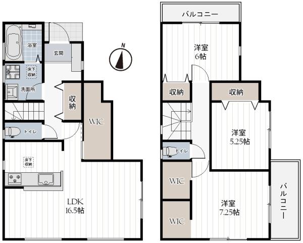 堺市中区八田寺町の新築一戸建