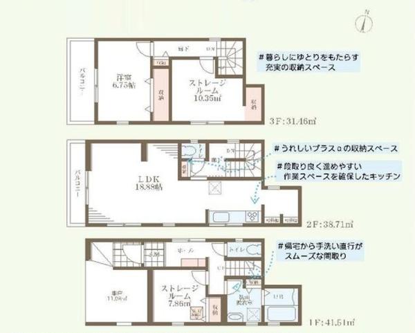 堺市北区金岡町の新築一戸建