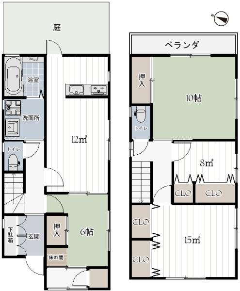 堺市中区福田の中古一戸建て