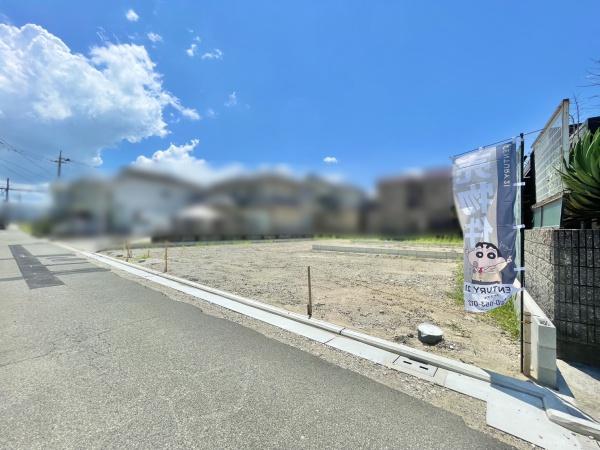 堺市中区東山の土地(前面道路含む現地写真)