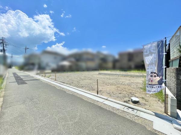 堺市中区東山の土地(前面道路含む現地写真)