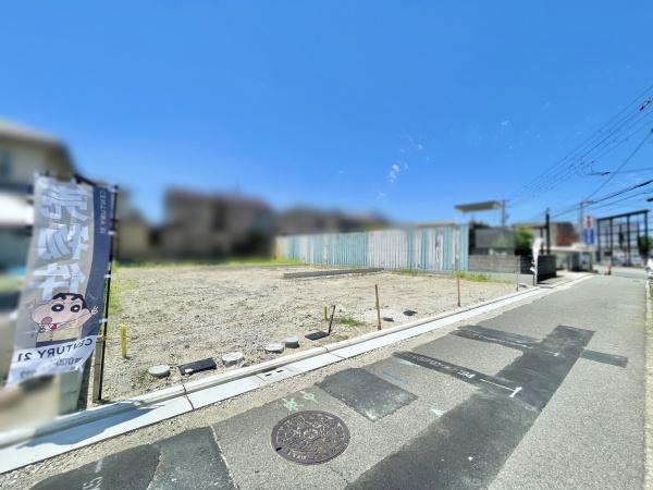堺市中区東山の土地(前面道路含む現地写真)
