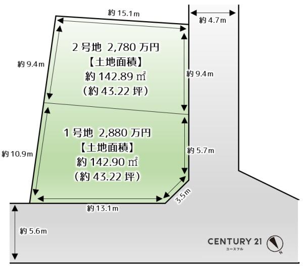 高石市加茂２丁目の売土地