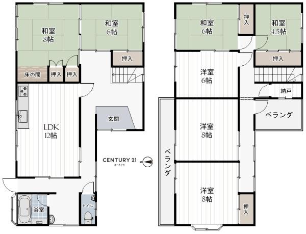 堺市西区上の中古一戸建て