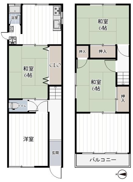 堺市中区深井中町の中古一戸建