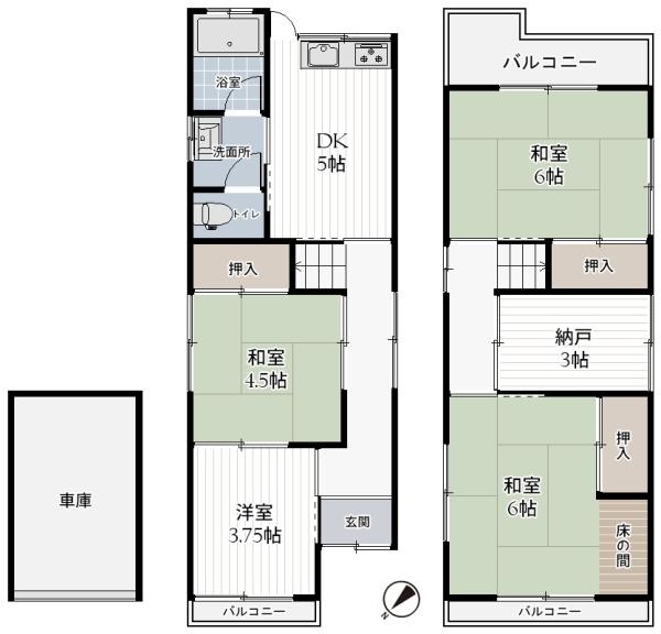堺市西区平岡町の中古一戸建て