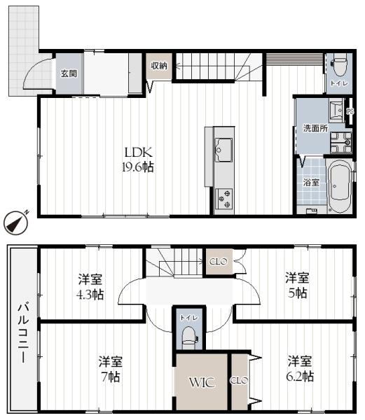 堺市南区庭代台１丁の新築一戸建