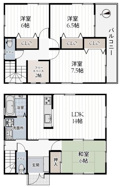 堺市中区深阪１丁の中古一戸建て