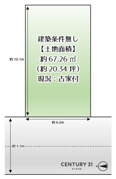 堺市北区中長尾町４丁の売土地