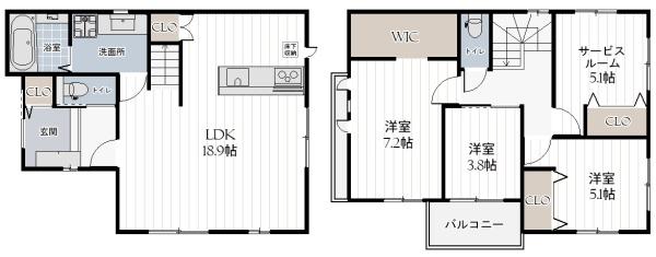 堺市堺区旭ヶ丘北町３丁の新築一戸建