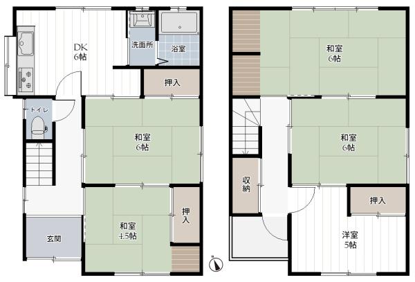 堺市中区辻之の中古一戸建て