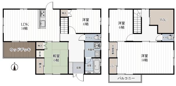 堺市東区日置荘西町１丁の中古一戸建て