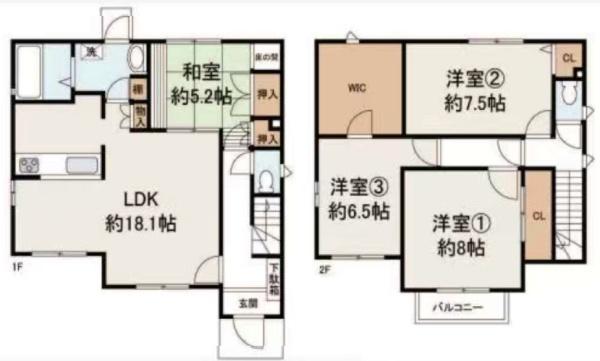 堺市東区野尻町の中古一戸建て
