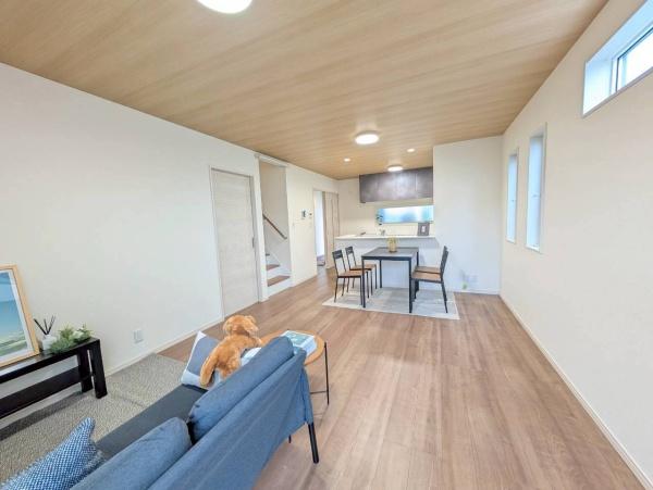 堺市北区野遠町の新築一戸建(リビング)