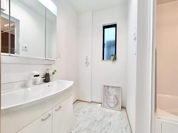 堺市東区日置荘西町1丁の新築一戸建(洗面台・洗面所)