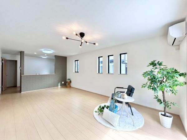 堺市東区日置荘西町1丁の新築一戸建(リビング)