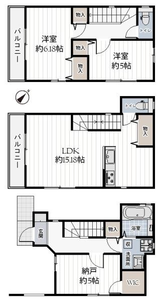 堺市東区日置荘西町１丁の新築一戸建