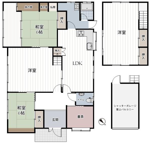 堺市南区宮山台４丁の中古一戸建
