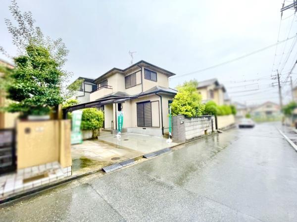 堺市東区中茶屋の中古一戸建て(前面道路含む現地写真)