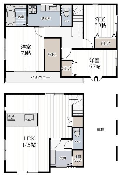 堺市中区堀上町の新築一戸建
