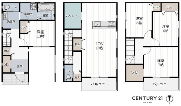 堺市西区鳳中町９丁の新築一戸建