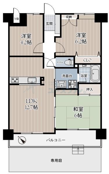 ライオンズガーデン上野芝