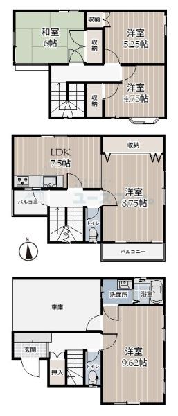 堺市中区深阪４丁の中古一戸建て
