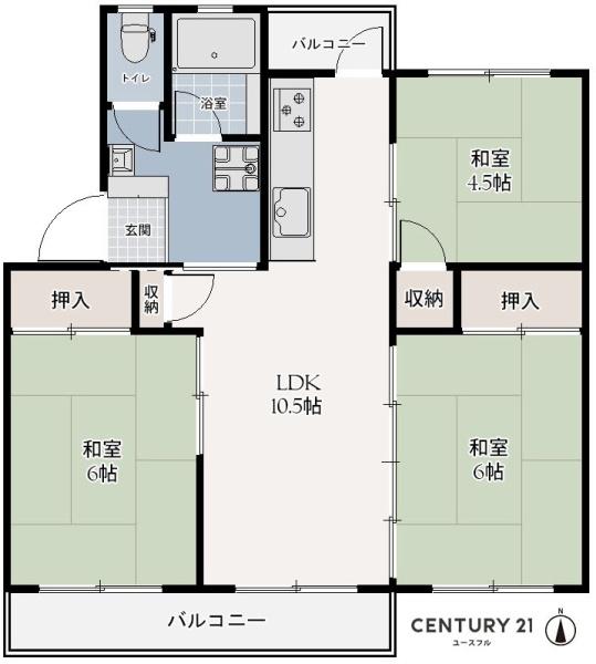 新金岡3丁1番G住宅2棟