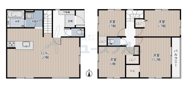 堺市東区野尻町の新築一戸建