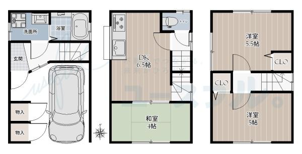 堺市東区北野田の中古一戸建て