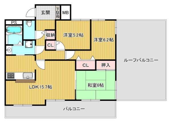 ソワール新檜尾台6号棟