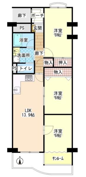 エバーグリーン金岡二号棟