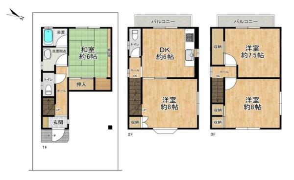 堺市西区浜寺石津町中３丁の中古一戸建