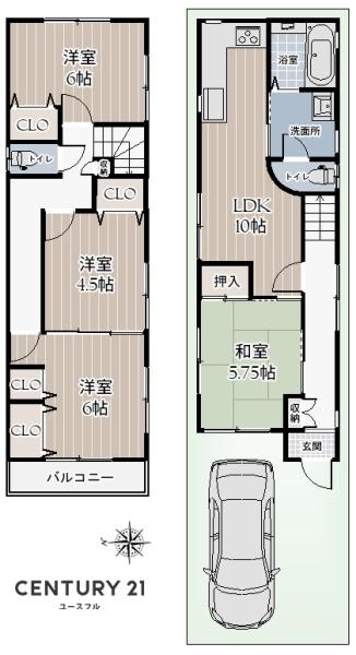 堺市西区浜寺船尾町東２丁の中古一戸建