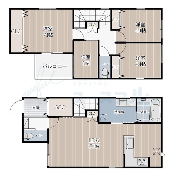 堺市中区深井中町の新築一戸建