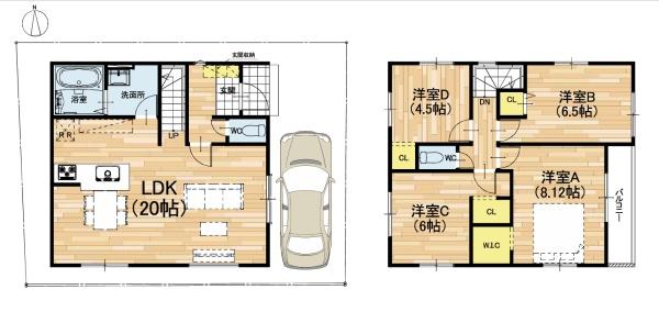 堺市東区野尻町の新築一戸建