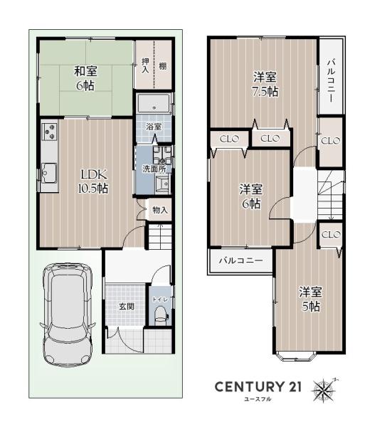 堺市西区浜寺石津町西２丁の中古一戸建
