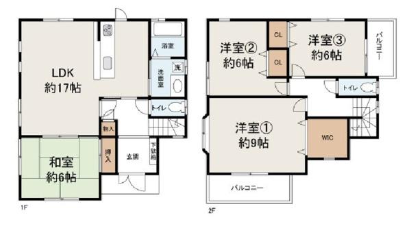 堺市中区深井中町の中古一戸建
