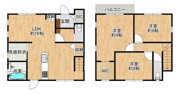 堺市南区逆瀬川の中古一戸建て