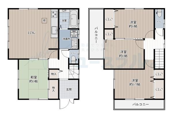 堺市北区金岡町の中古一戸建て