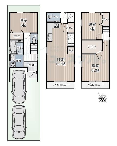 堺市堺区大浜北町２丁の中古一戸建