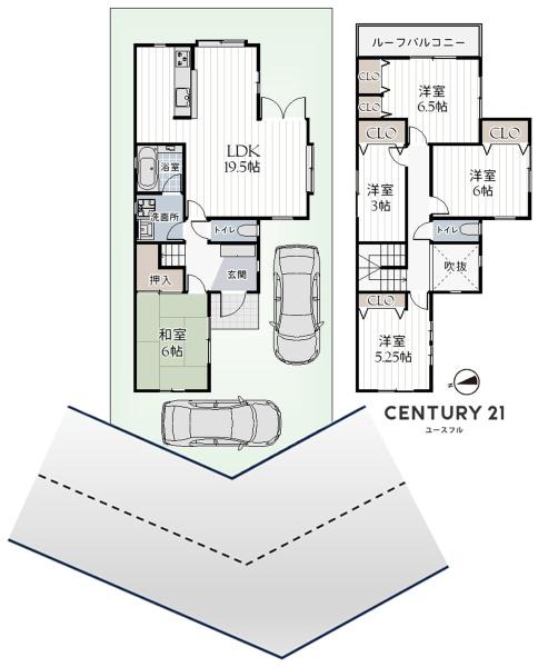 大阪狭山市今熊１丁目の中古一戸建て