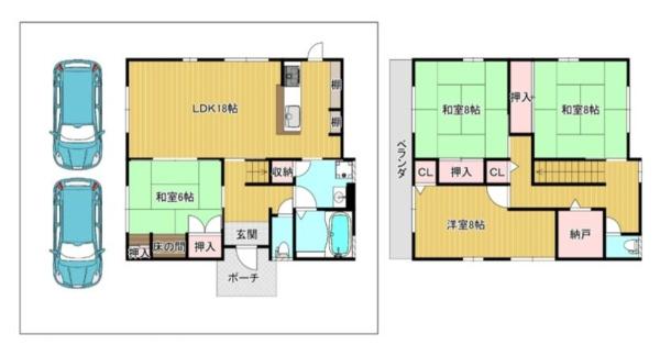 堺市西区浜寺船尾町西２丁の中古一戸建て