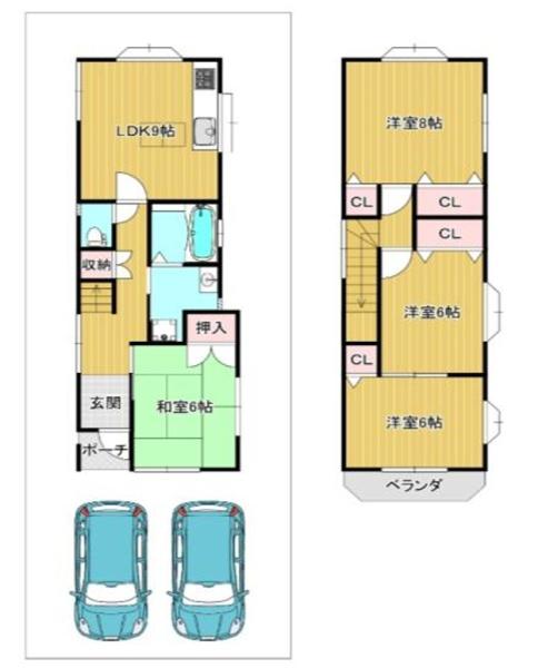 堺市東区南野田の中古一戸建て