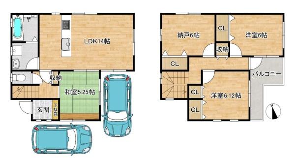 堺市美原区北余部の中古一戸建て
