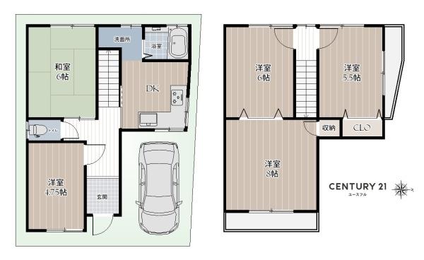 堺市北区奥本町１丁の中古一戸建て
