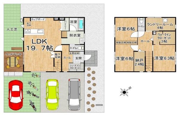 堺市美原区さつき野西３丁目の中古一戸建て